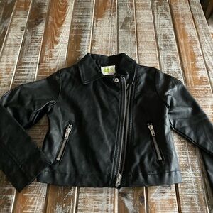 Crazy 8 Black Kids Biker Jacket